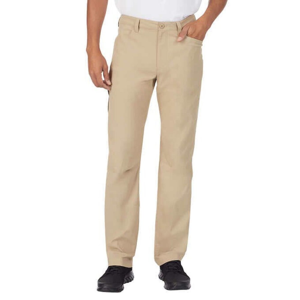 Eddie Bauer Men's Tech Pants In Tan Size 40 x 30